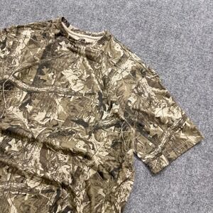 CSG T-Shirt Men's 2XL Relaxed Fit Camouflage Cotton Outdoor Multi-Colored